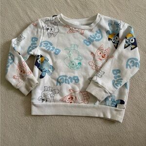 Playful Kids Sweatshirt with Cartoon Print